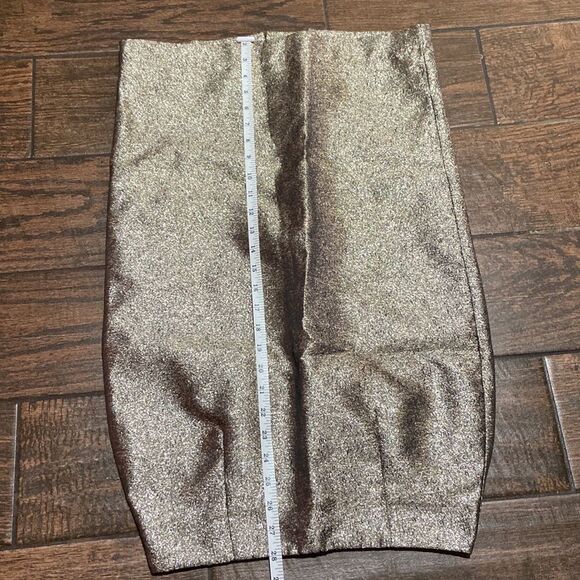 Worthington Good Metalic Christmas Women Skirt Size4 - Picture 12 of 15